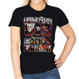 Horror Fighter - Womens T-Shirts RIPT Apparel Small / Black