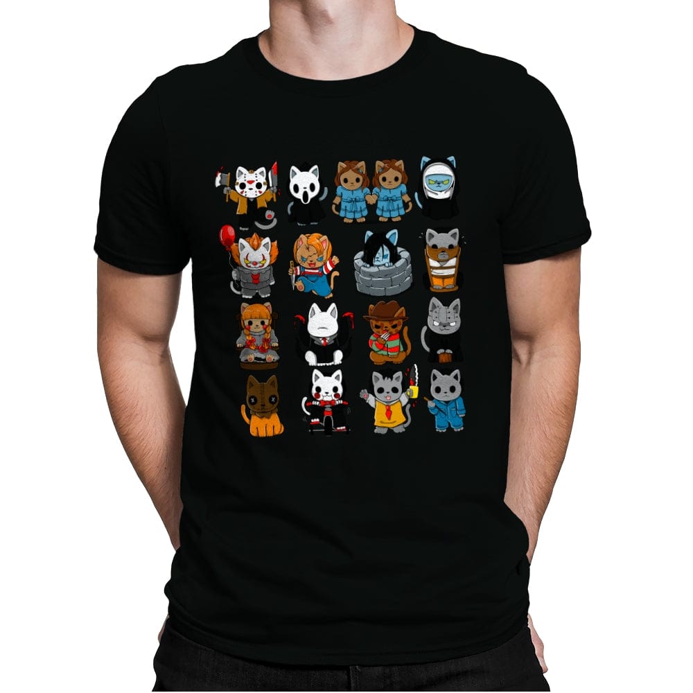 Horror Kittens - Mens Premium T-Shirts RIPT Apparel Small / Black