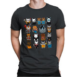 Horror Kittens - Mens Premium T-Shirts RIPT Apparel Small / Heavy Metal