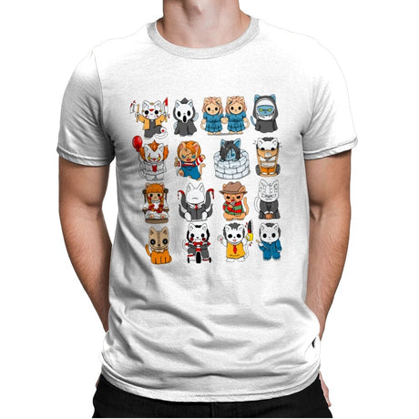 Horror Kittens - Mens Premium T-Shirts RIPT Apparel Small / White