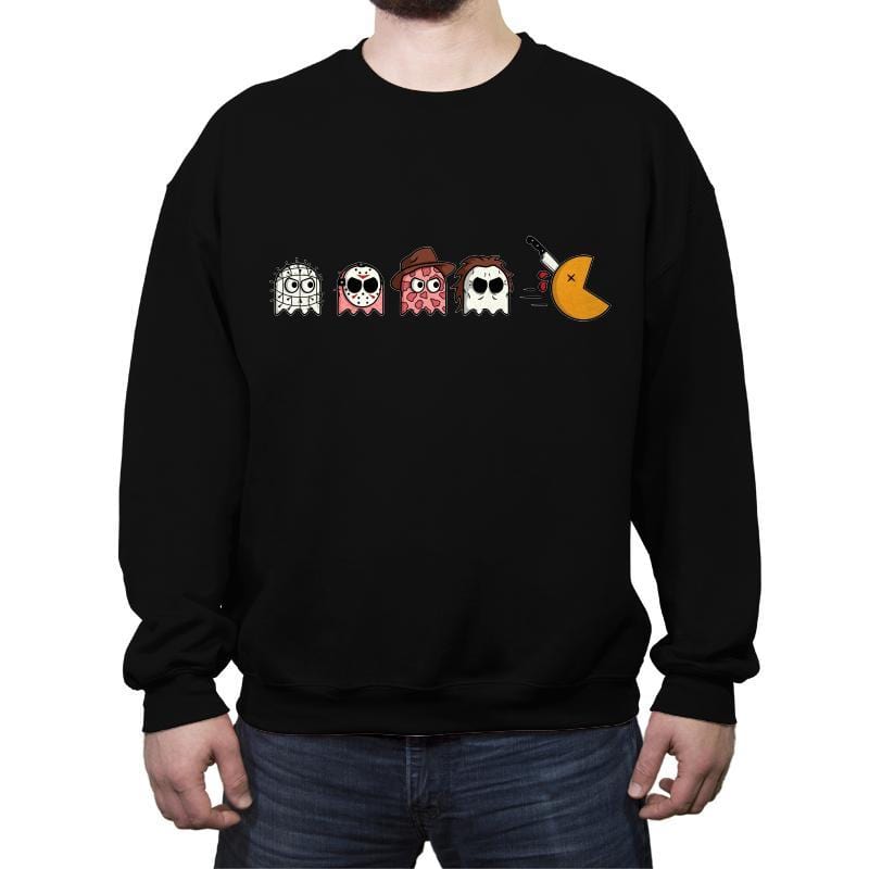 Horror-Man - Crew Neck Sweatshirt Crew Neck Sweatshirt RIPT Apparel