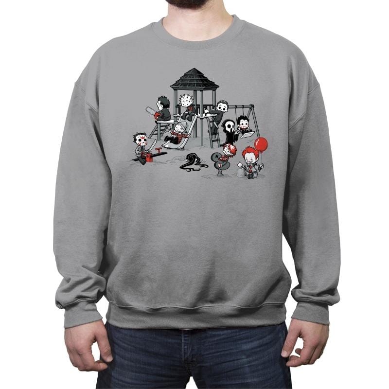 Horror Park - Crew Neck Sweatshirt Crew Neck Sweatshirt RIPT Apparel