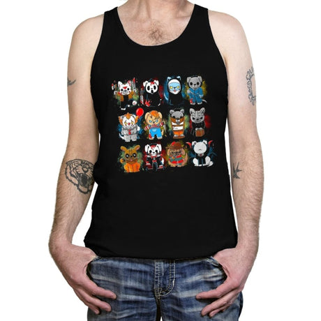 Horror Puppies - Tanktop Tanktop RIPT Apparel X-Small / Black
