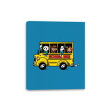 Horror School Bus - Canvas Wraps Canvas Wraps RIPT Apparel 8x10 / Sapphire