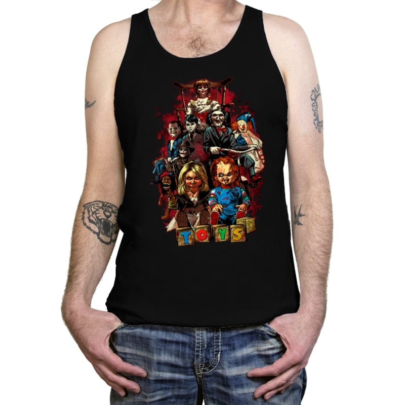 Horror Toys - Tanktop Tanktop RIPT Apparel X-Small / Black