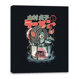 Horror Yurei Ramen - Canvas Wraps Canvas Wraps RIPT Apparel 16x20 / Black