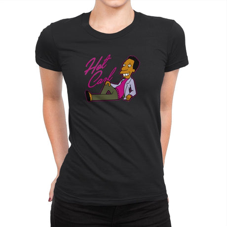 Hot Carl - Womens Premium T-Shirts RIPT Apparel Small / Black