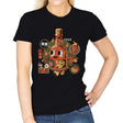 Hot Sauce Anatomy - Womens T-Shirts RIPT Apparel Small / Black