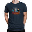 Hot Tub Time Travelers Exclusive - Mens Premium T-Shirts RIPT Apparel Small / Indigo