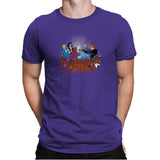 Hot Tub Time Travelers Exclusive - Mens Premium T-Shirts RIPT Apparel Small / Purple Rush