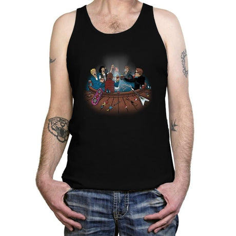 Hot Tub Time Travelers Exclusive - Tanktop Tanktop RIPT Apparel X-Small / Black