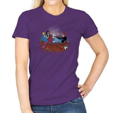 Hot Tub Time Travelers Exclusive - Womens T-Shirts RIPT Apparel Small / Purple