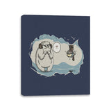 Hoth in Here - Canvas Wraps Canvas Wraps RIPT Apparel 11x14 / Navy