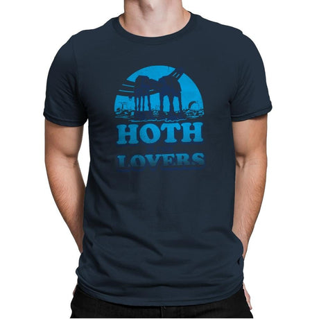 Hoth is for Lovers Exclusive - Mens Premium T-Shirts RIPT Apparel Small / Indigo