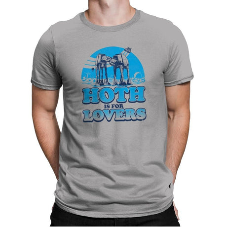 Hoth is for Lovers Exclusive - Mens Premium T-Shirts RIPT Apparel Small / Light Grey