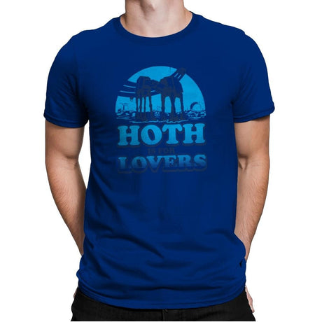 Hoth is for Lovers Exclusive - Mens Premium T-Shirts RIPT Apparel Small / Royal