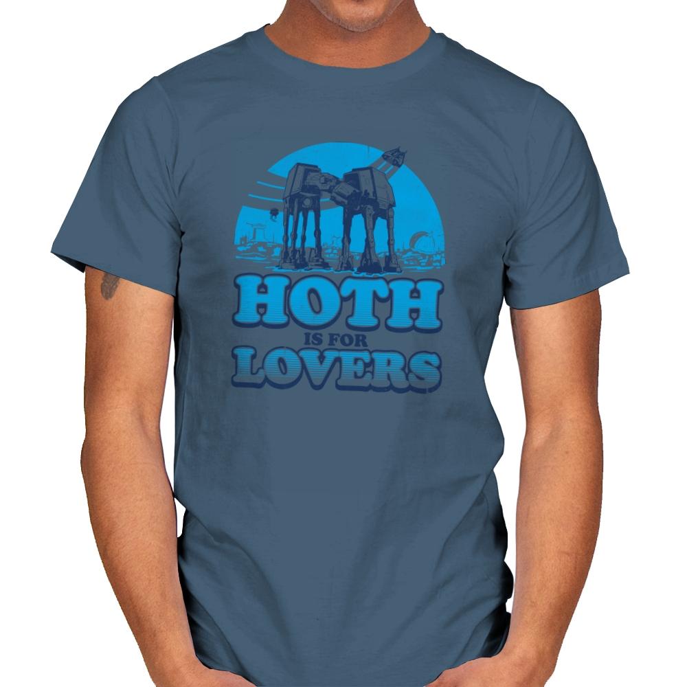Hoth is for Lovers Exclusive - Mens T-Shirts RIPT Apparel Small / Indigo Blue
