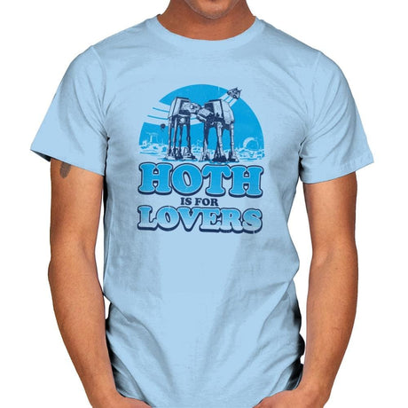 Hoth is for Lovers Exclusive - Mens T-Shirts RIPT Apparel Small / Light Blue