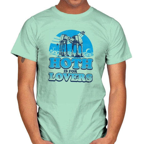 Hoth is for Lovers Exclusive - Mens T-Shirts RIPT Apparel Small / Mint Green