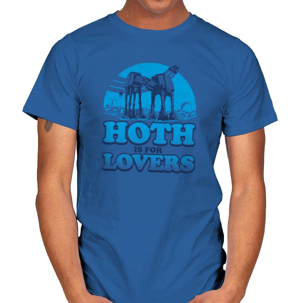 Hoth is for Lovers Exclusive - Mens T-Shirts RIPT Apparel Small / Royal
