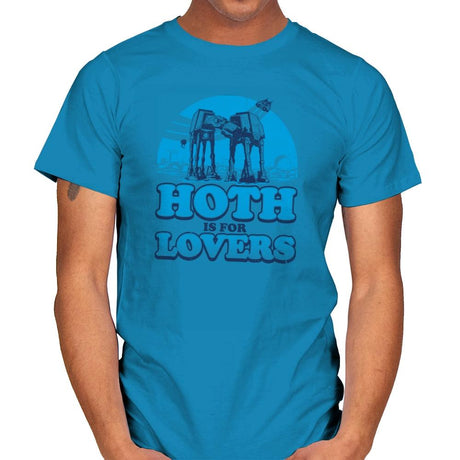 Hoth is for Lovers Exclusive - Mens T-Shirts RIPT Apparel Small / Sapphire