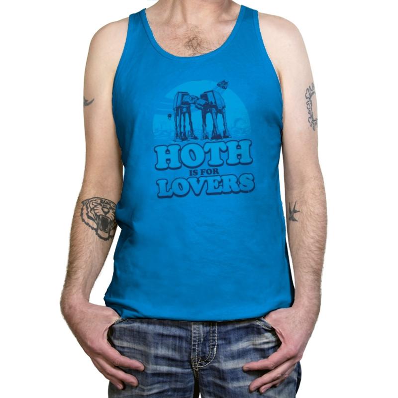 Hoth is for Lovers Exclusive - Tanktop Tanktop RIPT Apparel X-Small / Neon Blue