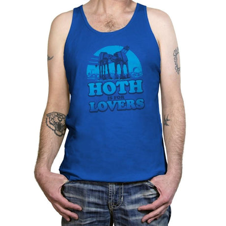 Hoth is for Lovers Exclusive - Tanktop Tanktop RIPT Apparel X-Small / True Royal