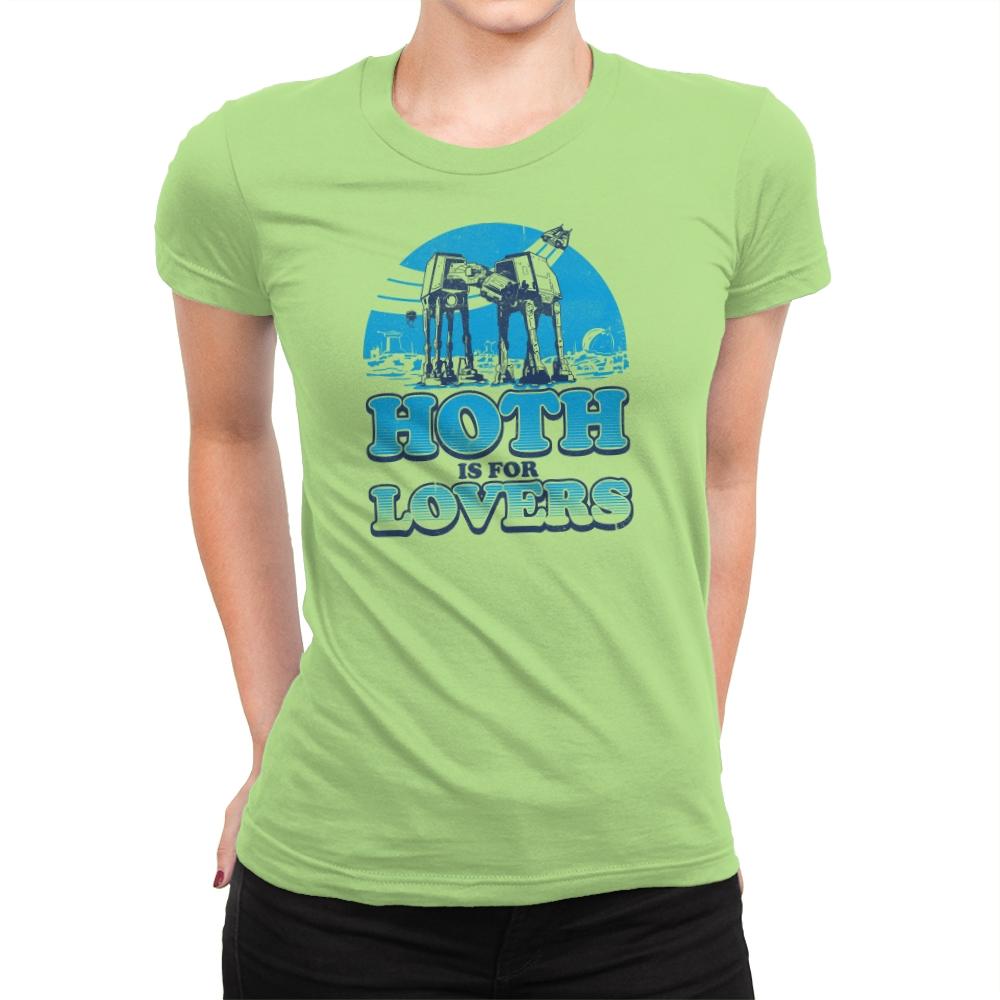 Hoth is for Lovers Exclusive - Womens Premium T-Shirts RIPT Apparel Small / Mint