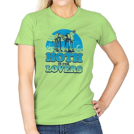 Hoth is for Lovers Exclusive - Womens T-Shirts RIPT Apparel Small / Mint Green