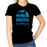 Hoth is for Lovers Exclusive - Womens T-Shirts RIPT Apparel Small / Navy