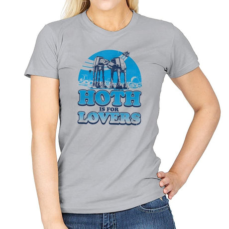 Hoth is for Lovers Exclusive - Womens T-Shirts RIPT Apparel Small / Sport Grey