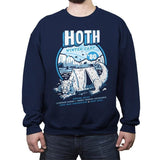 Hoth Winter Camp - Crew Neck Sweatshirt Crew Neck Sweatshirt RIPT Apparel Small / Navy