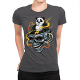 Hothead - Womens Premium T-Shirts RIPT Apparel Small / Heavy Metal