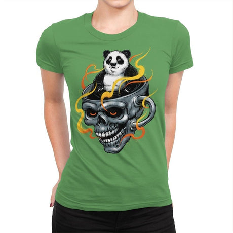 Hothead - Womens Premium T-Shirts RIPT Apparel Small / Kelly
