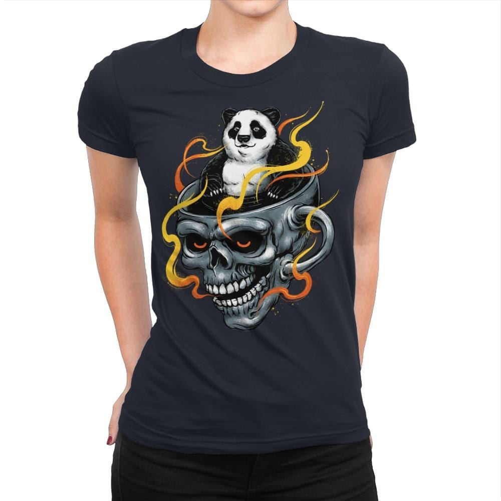 Hothead - Womens Premium T-Shirts RIPT Apparel Small / Midnight Navy