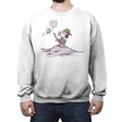 Hound of Hyrule - Crew Neck Sweatshirt Crew Neck Sweatshirt RIPT Apparel Small / White
