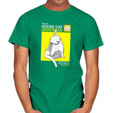 House Cat Service Manual Exclusive - Mens T-Shirts RIPT Apparel Small / Kelly Green