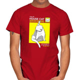 House Cat Service Manual Exclusive - Mens T-Shirts RIPT Apparel Small / Red