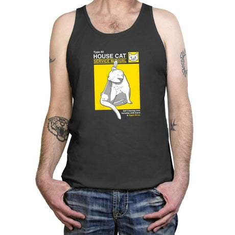 House Cat Service Manual Exclusive - Tanktop Tanktop RIPT Apparel