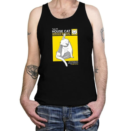 House Cat Service Manual Exclusive - Tanktop Tanktop RIPT Apparel X-Small / Black
