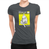 House Cat Service Manual Exclusive - Womens Premium T-Shirts RIPT Apparel Small / Heavy Metal