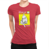 House Cat Service Manual Exclusive - Womens Premium T-Shirts RIPT Apparel Small / Red
