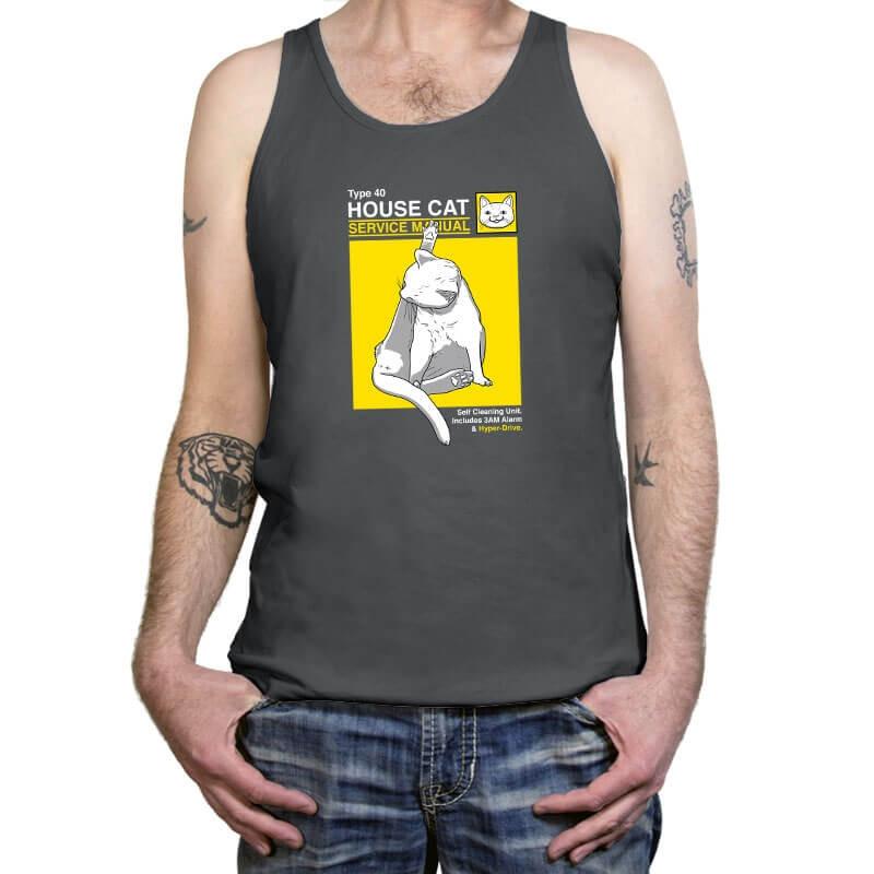House Cat Service Manual - Tanktop Tanktop RIPT Apparel X-Small / Asphalt