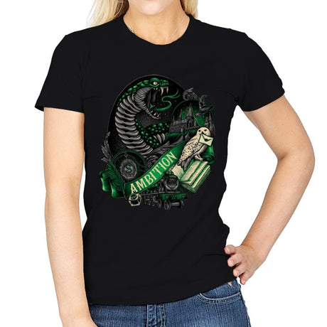 House of Ambition  - Womens T-Shirts RIPT Apparel Small / Black
