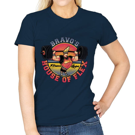 House of Flex! - Womens T-Shirts RIPT Apparel Small / Navy