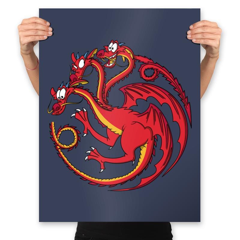 House of Mushu - Prints Posters RIPT Apparel 18x24 / Navy