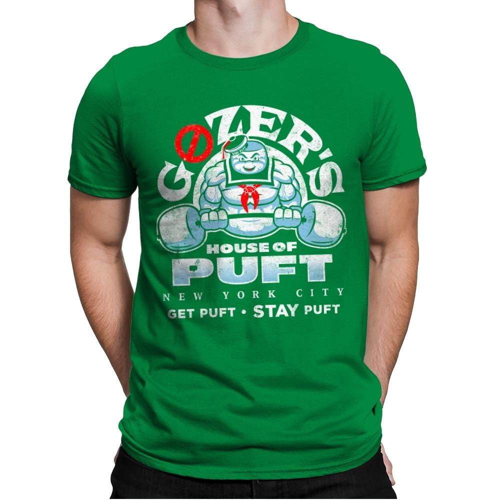 House of Puft - Best Seller - Mens Premium T-Shirts RIPT Apparel Small / Kelly Green