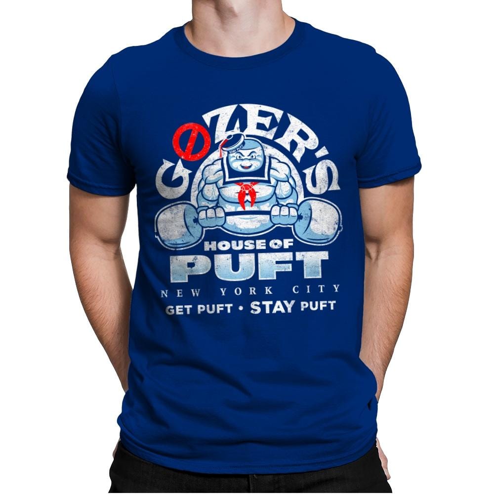House of Puft - Best Seller - Mens Premium T-Shirts RIPT Apparel Small / Royal