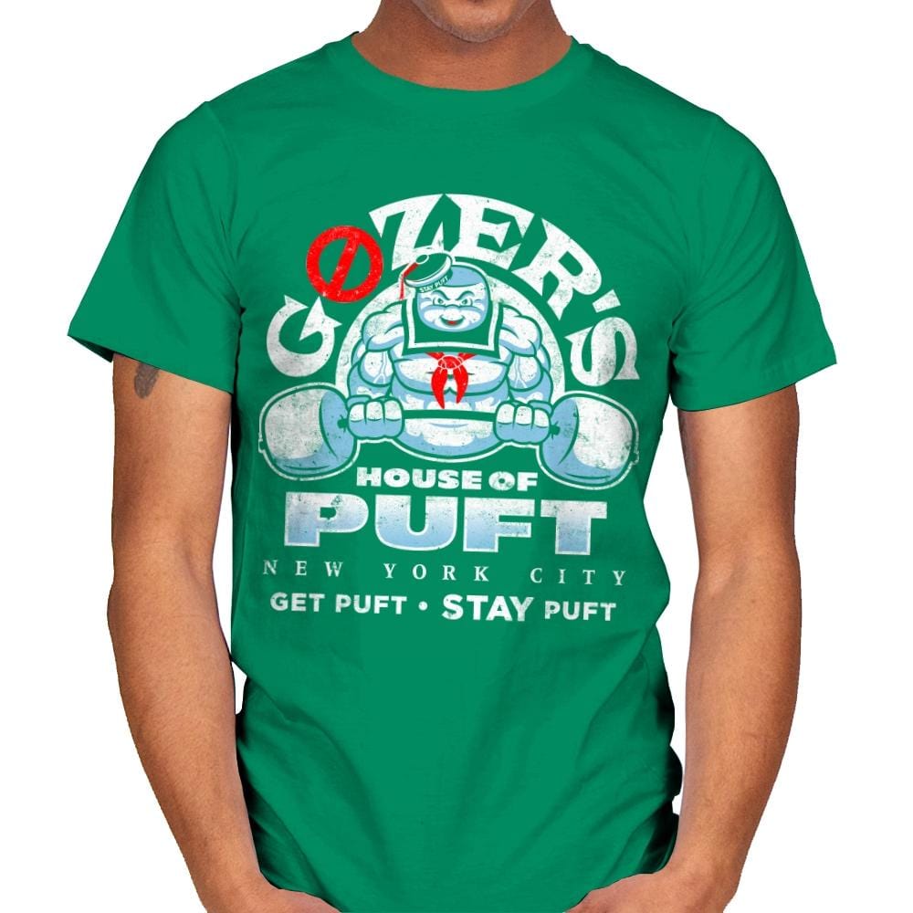 House of Puft - Best Seller - Mens T-Shirts RIPT Apparel Small / Kelly Green