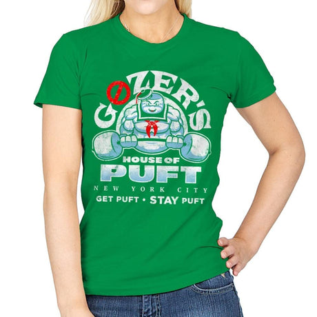 House of Puft - Best Seller - Womens T-Shirts RIPT Apparel Small / Irish Green